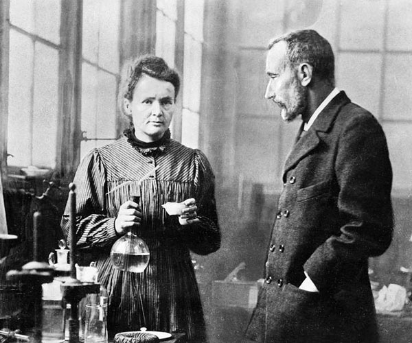 Figura 2 - Marie e Pierre Curie.